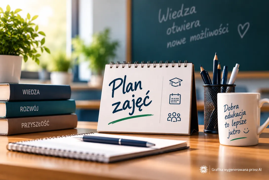 zdjecie o planie zajec